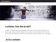 Tablet Screenshot of loslatenhoedoejedat.nl